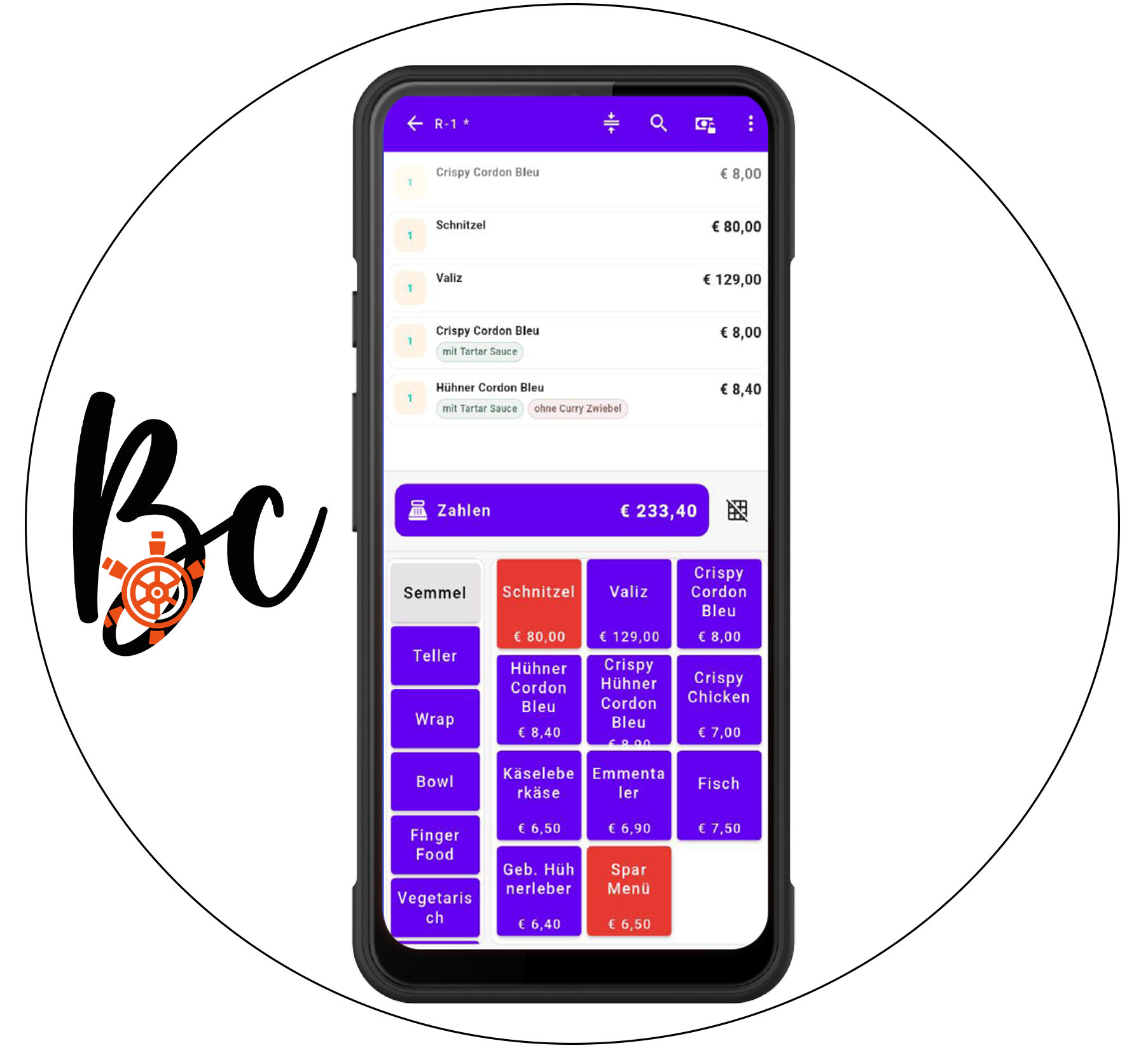 Mobile Bestellkasse Basic